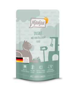 MjaMjam umido gatto Insetti con Vitello