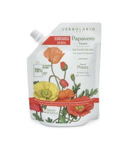 Ecoricarica Bagnoschiuma Papavero Soave di Erbolario