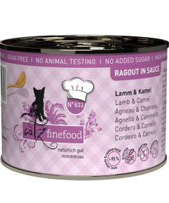Pets Nature Cats Finefood N° 611 Ragout Agnello e Cammello